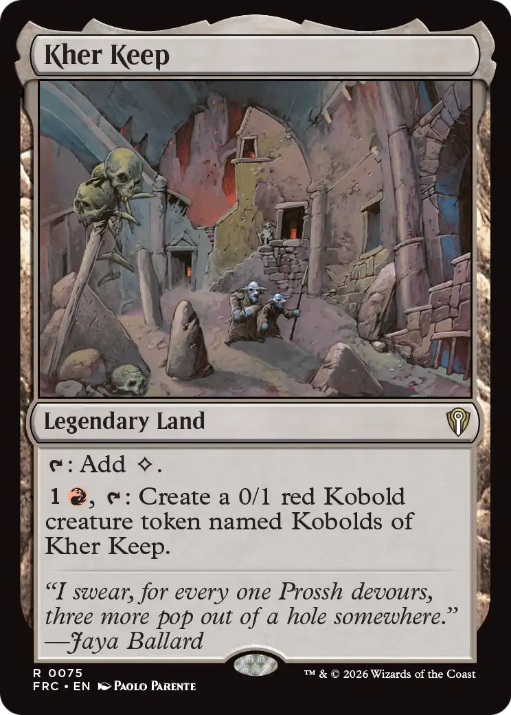 Kher Keep [Reality Fracture Commander] | Exor Games Truro