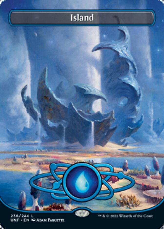 Island (236) (Planetary Space-ic Land) [Unfinity] | Exor Games Truro