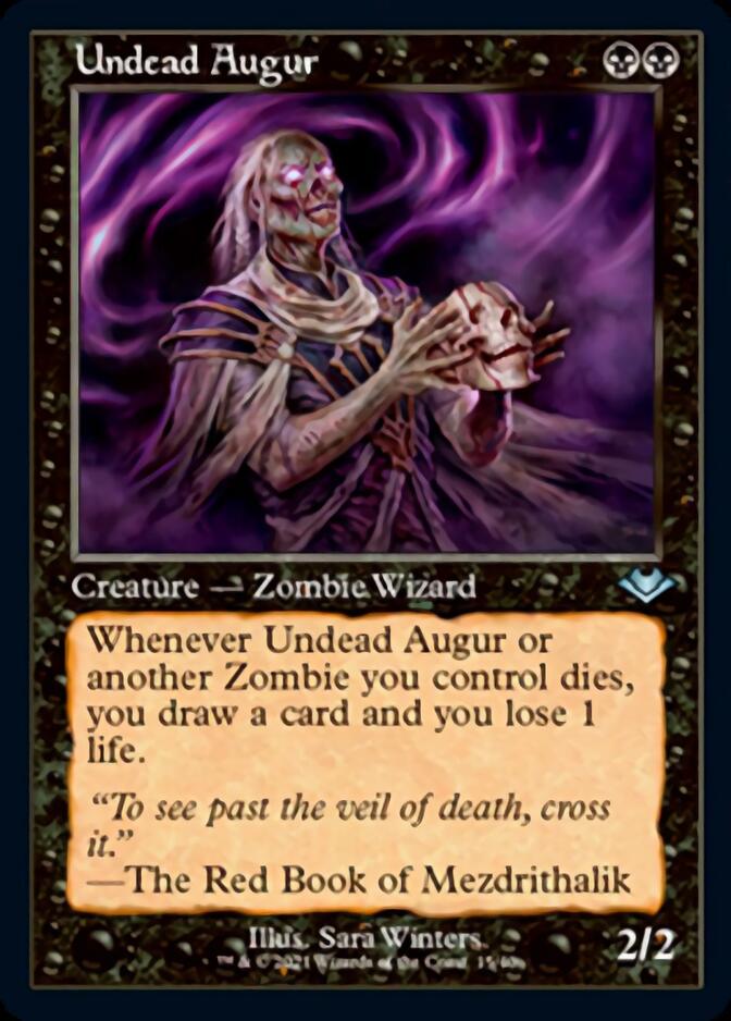 Undead Augur (Retro Foil Etched) [Modern Horizons] | Exor Games Truro