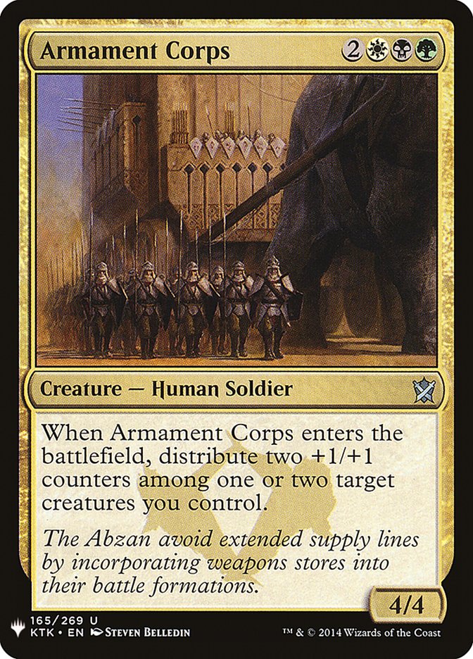 Armament Corps [Mystery Booster] | Exor Games Truro