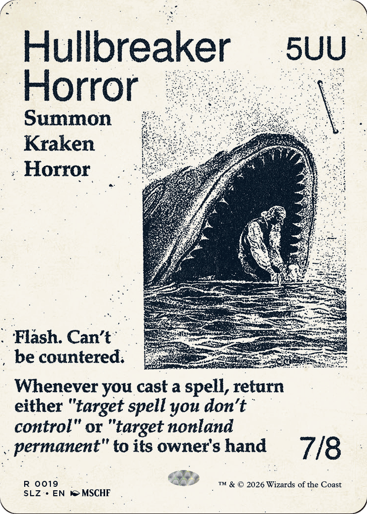 Hullbreaker Horror (0019) [Secret Lair x MSCHF: The Zeta Set] | Exor Games Truro