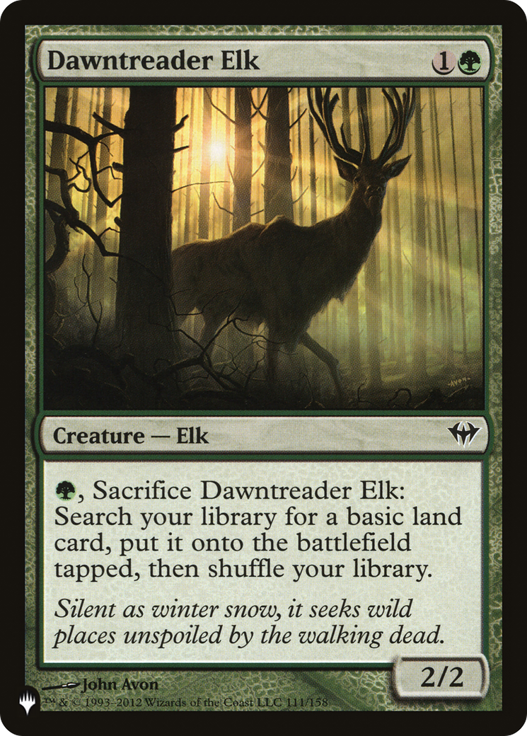 Dawntreader Elk [The List Reprints] | Exor Games Truro