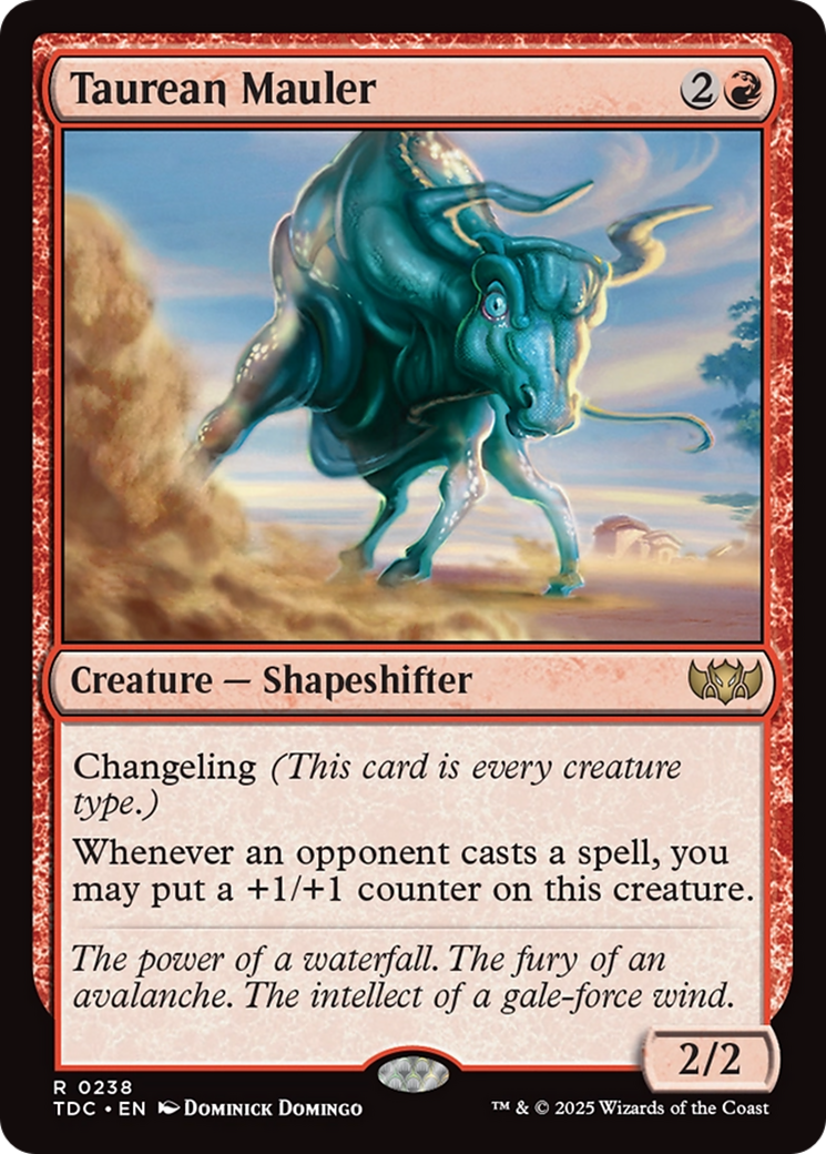 Taurean Mauler [Tarkir: Dragonstorm Commander] | Exor Games Truro