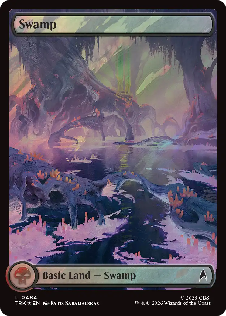 Swamp (0484) (Surge Foil) [Star Trek] | Exor Games Truro