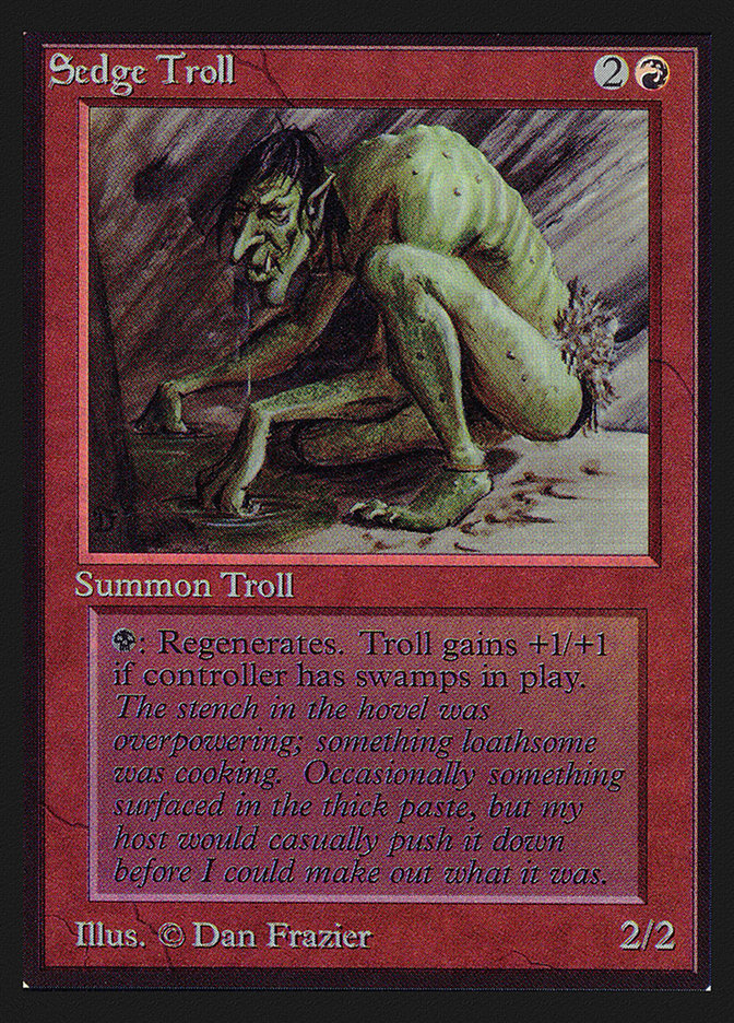 Sedge Troll [International Collectors' Edition] | Exor Games Truro