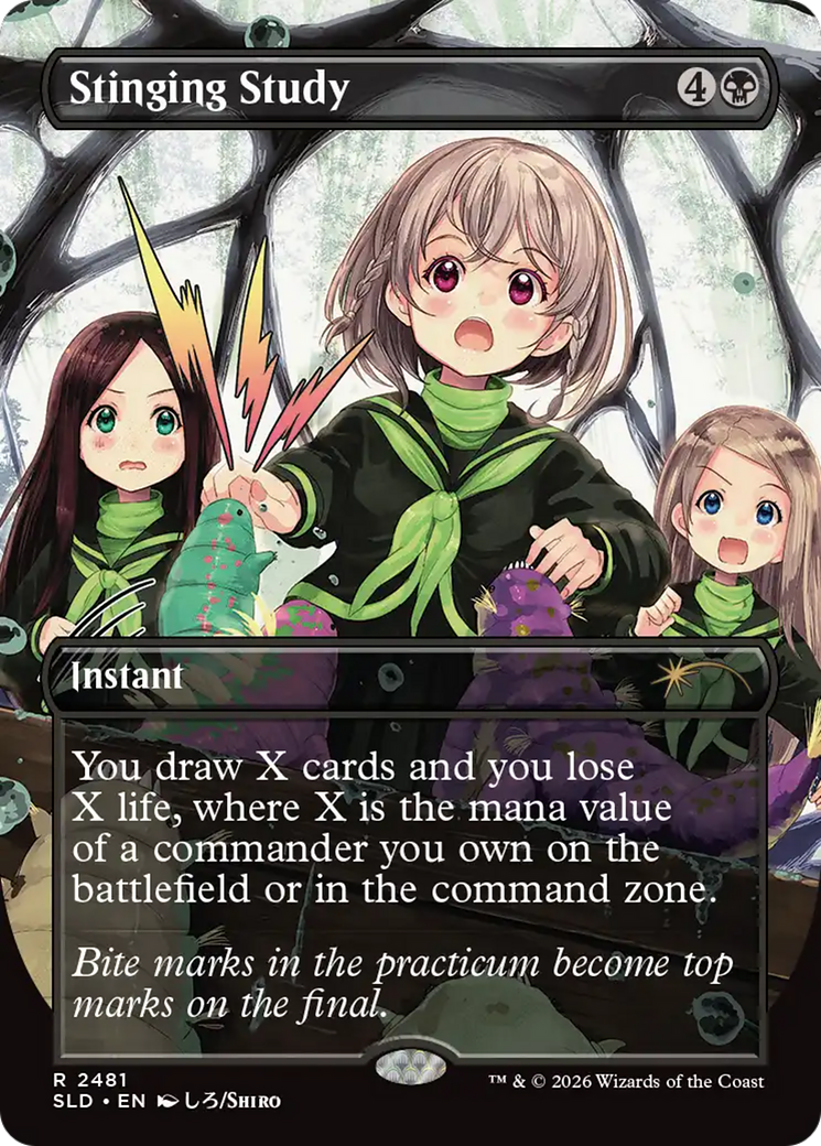 Stinging Study [Secret Lair Drop Series] | Exor Games Truro