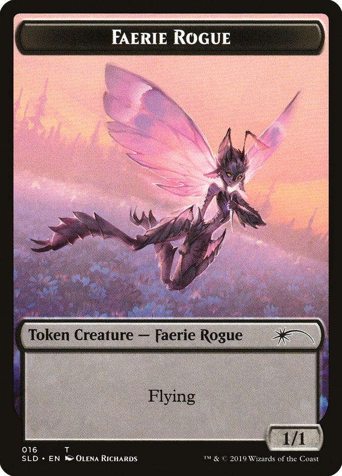 Faerie Rogue Token (016) [Secret Lair Drop Series] | Exor Games Truro