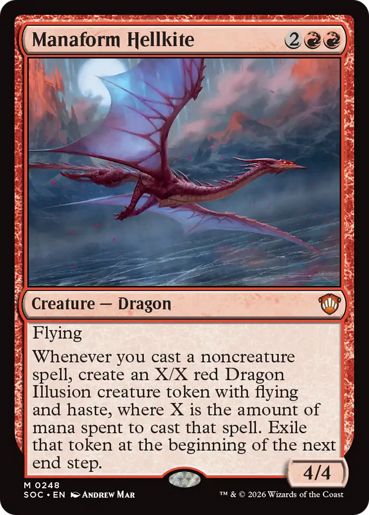 Manaform Hellkite [Secrets of Strixhaven Commander] | Exor Games Truro