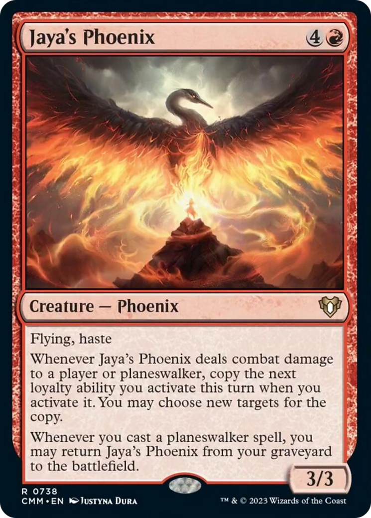 Jaya's Phoenix [Commander Masters] | Exor Games Truro