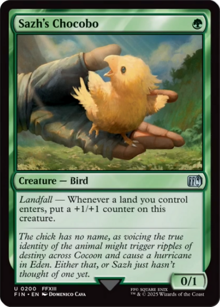 Sazh's Chocobo [FINAL FANTASY] | Exor Games Truro