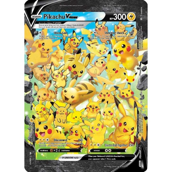 Pikachu V-UNION (Jumbo Card) [Sword & Shield: Black Star Promos] | Exor Games Truro