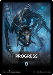 Progress Theme Card [Phyrexia: All Will Be One Tokens] | Exor Games Truro