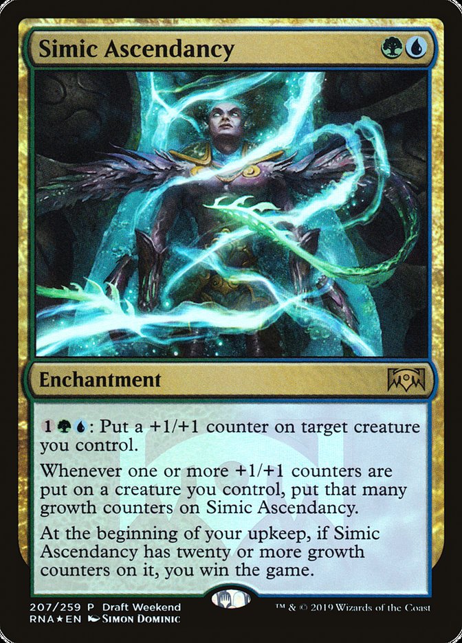 Simic Ascendancy (Draft Weekend) [Ravnica Allegiance Promos] | Exor Games Truro