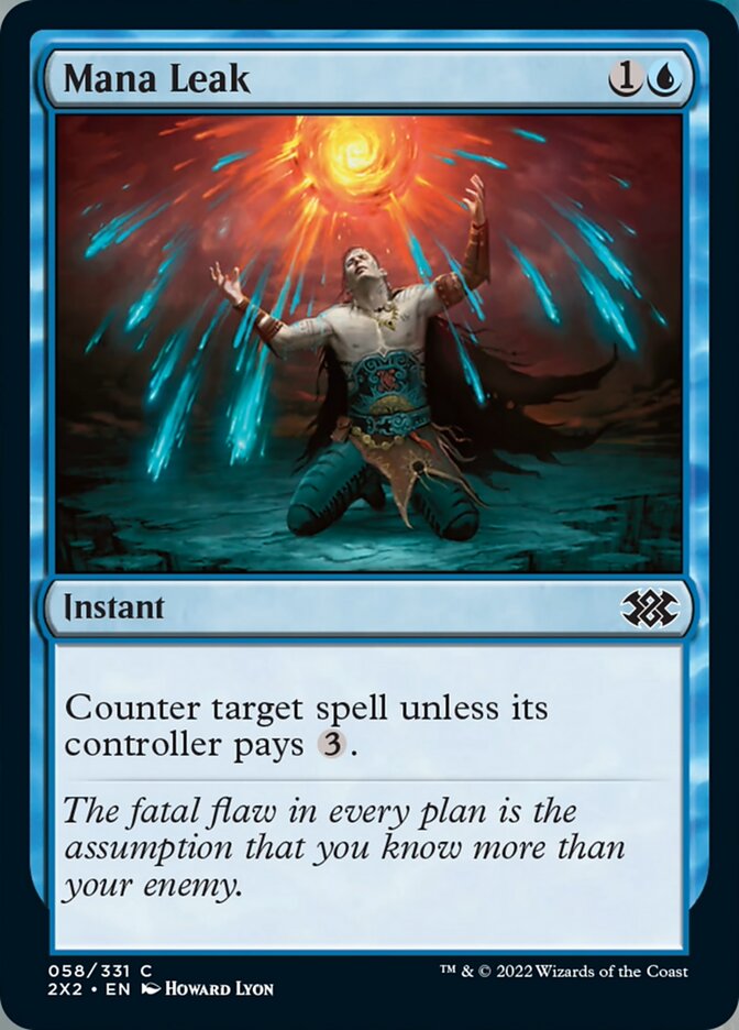 Mana Leak [Double Masters 2022] | Exor Games Truro