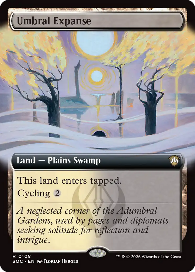 Umbral Expanse (Extended Art) [Secrets of Strixhaven Commander] | Exor Games Truro