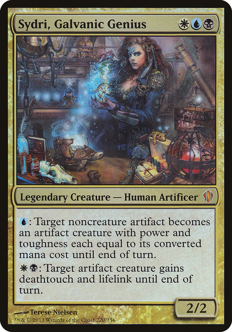 Sydri, Galvanic Genius (Oversized) [Commander 2013 Oversized] | Exor Games Truro