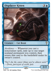 Displacer Kitten (White Border) [Mystery Booster 2] | Exor Games Truro