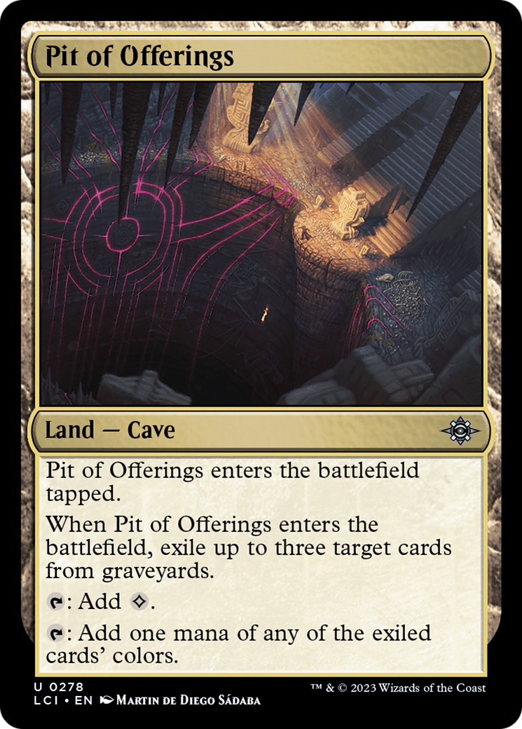 Pit of Offerings [The Lost Caverns of Ixalan] | Exor Games Truro