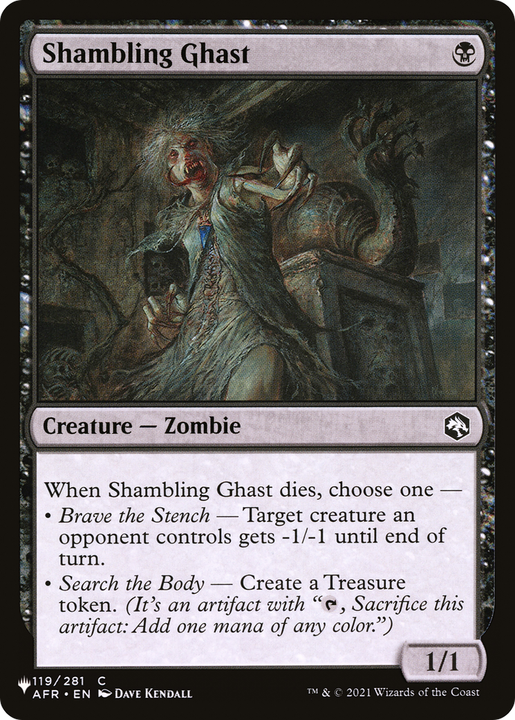 Shambling Ghast [The List Reprints] | Exor Games Truro