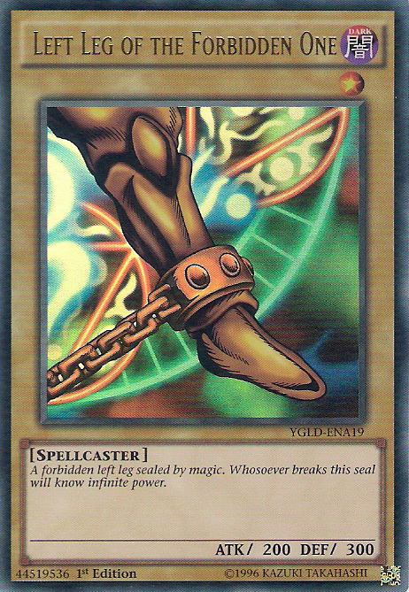 Left Leg of the Forbidden One [YGLD-ENA19] Ultra Rare | Exor Games Truro