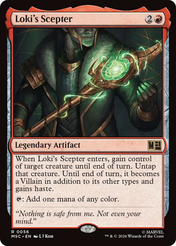 Loki's Scepter [Marvel Super Heroes Commander] | Exor Games Truro