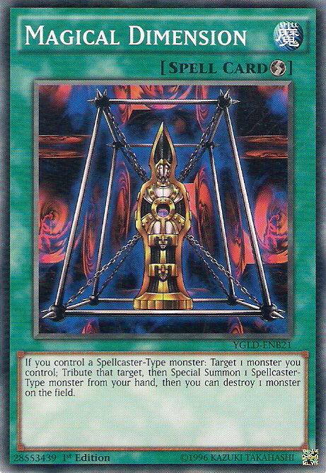 Magical Dimension [YGLD-ENB21] Common | Exor Games Truro