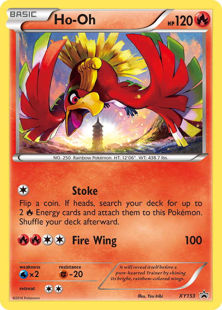 Ho-Oh (XY153) [XY: Black Star Promos] | Exor Games Truro