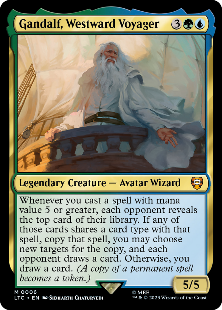 Gandalf, Westward Voyager [The Lord of the Rings: Tales of Middle-Earth Commander] | Exor Games Truro