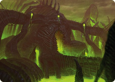 The Dross Pits Art Card [Phyrexia: All Will Be One Art Series] | Exor Games Truro