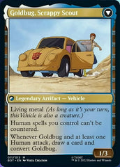 Goldbug, Humanity's Ally // Goldbug, Scrappy Scout [Transformers] | Exor Games Truro