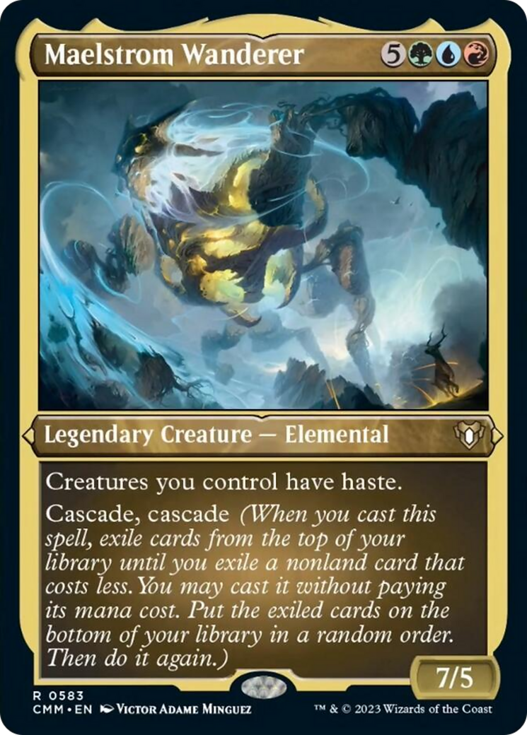 Maelstrom Wanderer (Foil Etched) [Commander Masters] | Exor Games Truro
