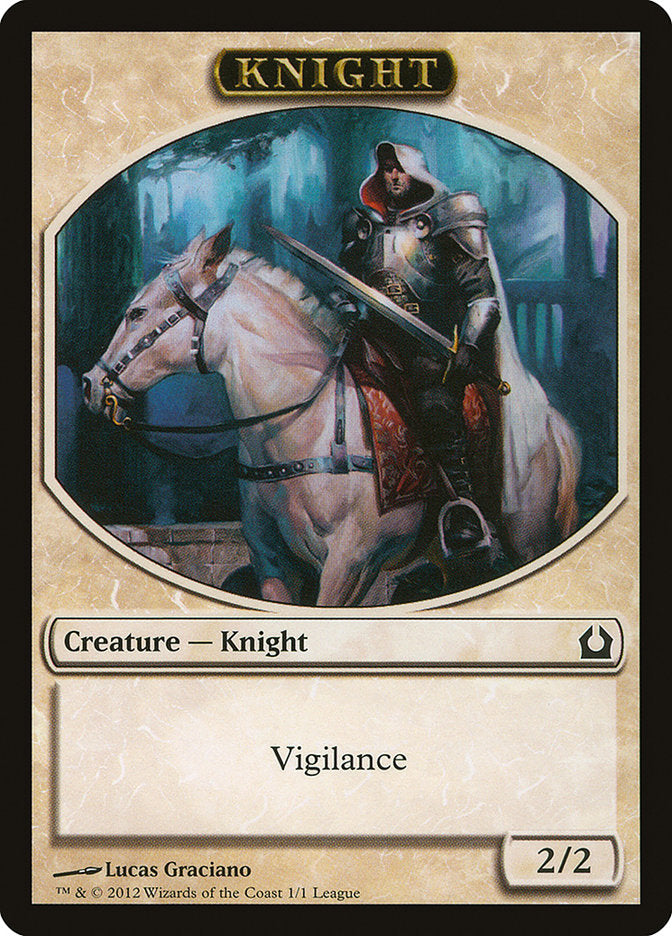 Knight Token [League Tokens 2012] | Exor Games Truro