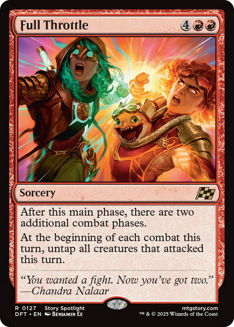 Full Throttle [Aetherdrift] | Exor Games Truro