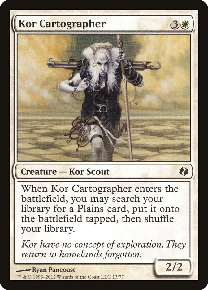 Kor Cartographer [Duel Decks: Venser vs. Koth] | Exor Games Truro