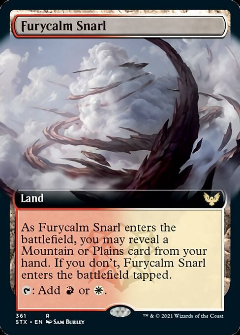 Furycalm Snarl (Extended Art) [Strixhaven: School of Mages] | Exor Games Truro