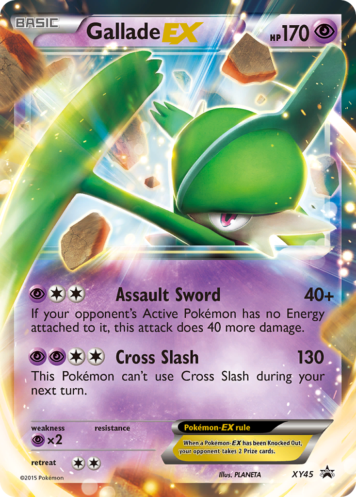 Gallade EX (XY45) [XY: Black Star Promos] | Exor Games Truro