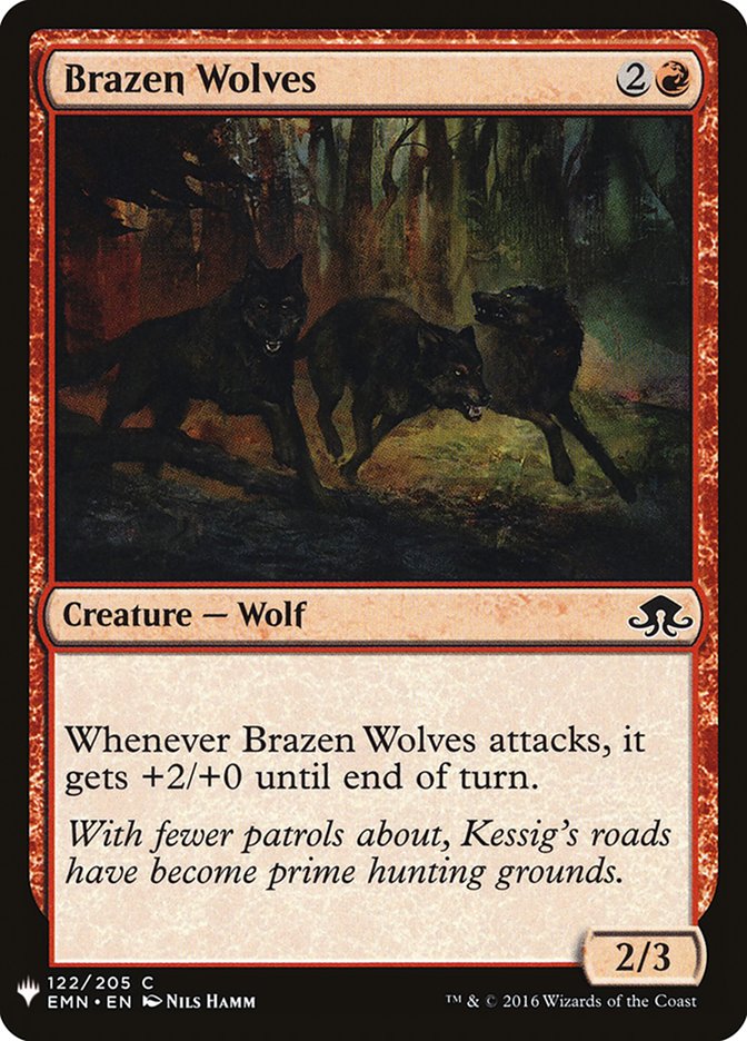 Brazen Wolves [Mystery Booster] | Exor Games Truro