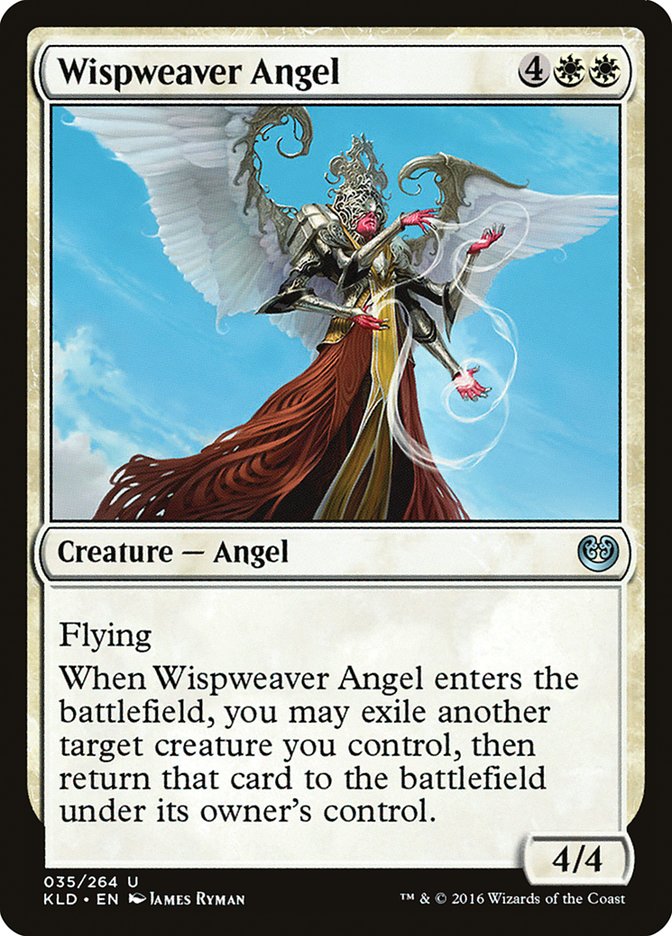 Wispweaver Angel [Kaladesh] | Exor Games Truro