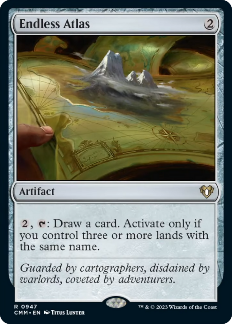 Endless Atlas [Commander Masters] | Exor Games Truro
