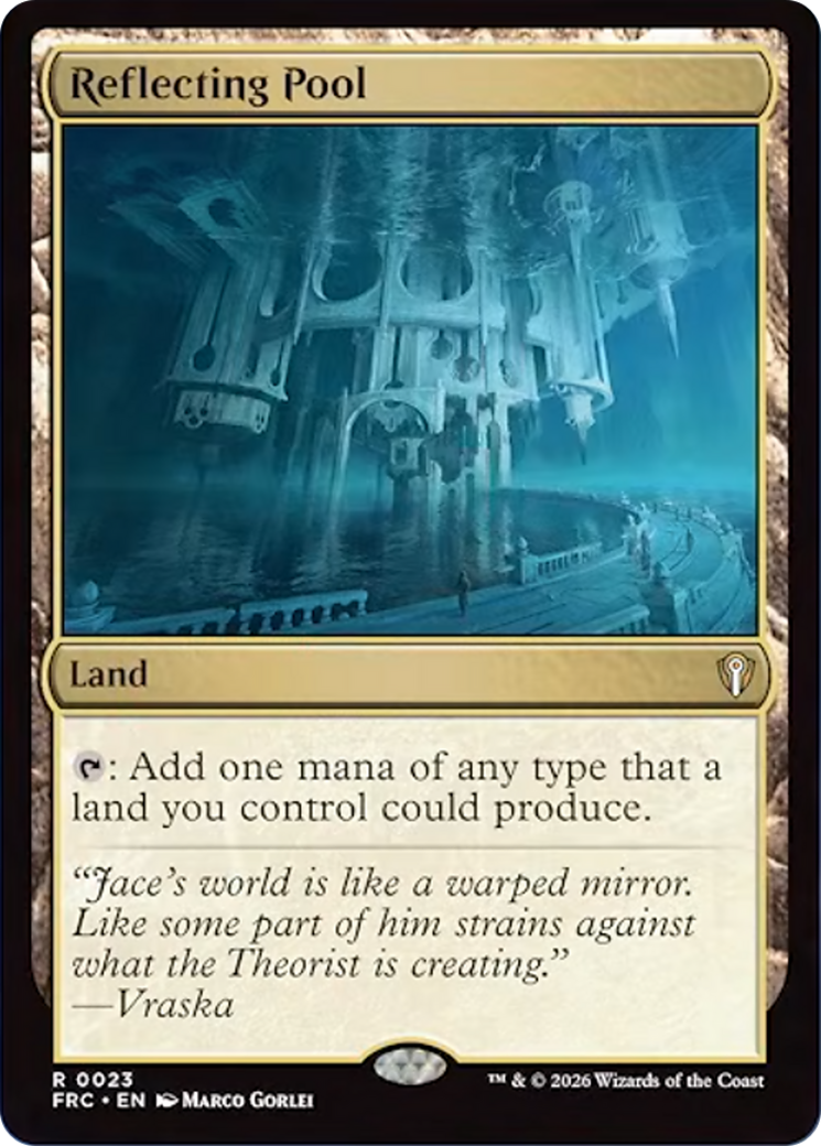 Reflecting Pool [Reality Fracture Commander] | Exor Games Truro