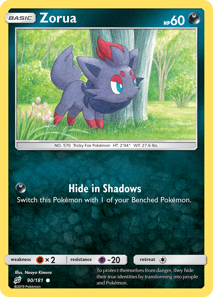 Zorua (90/181) [Sun & Moon: Team Up] | Exor Games Truro