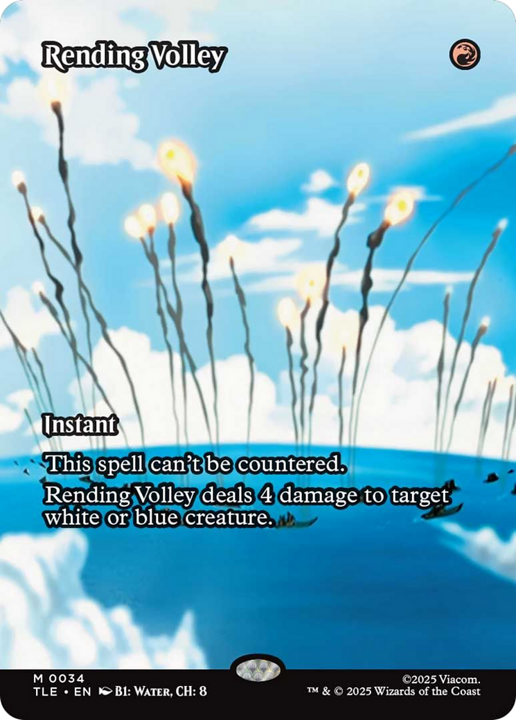 Rending Volley (Borderless) [Avatar: The Last Airbender: Eternal-Legal] | Exor Games Truro