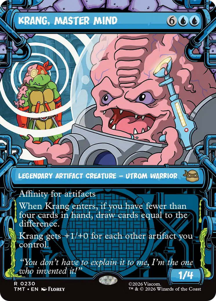 Krang, Master Mind (Showcase) [Teenage Mutant Ninja Turtles] | Exor Games Truro
