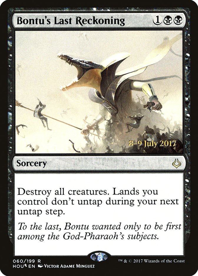 Bontu's Last Reckoning [Hour of Devastation Prerelease Promos] | Exor Games Truro