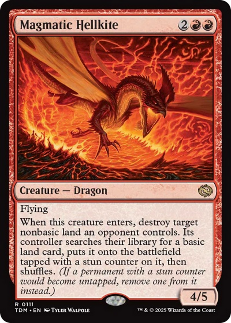 Magmatic Hellkite [Tarkir: Dragonstorm] | Exor Games Truro