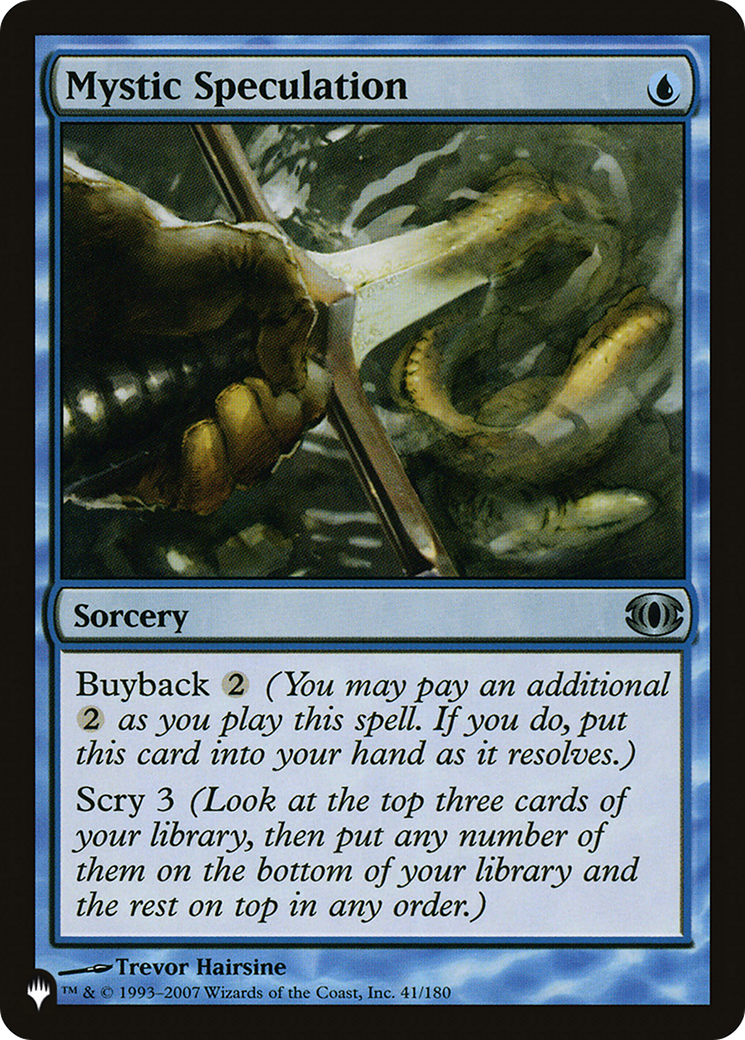 Mystic Speculation [The List] | Exor Games Truro