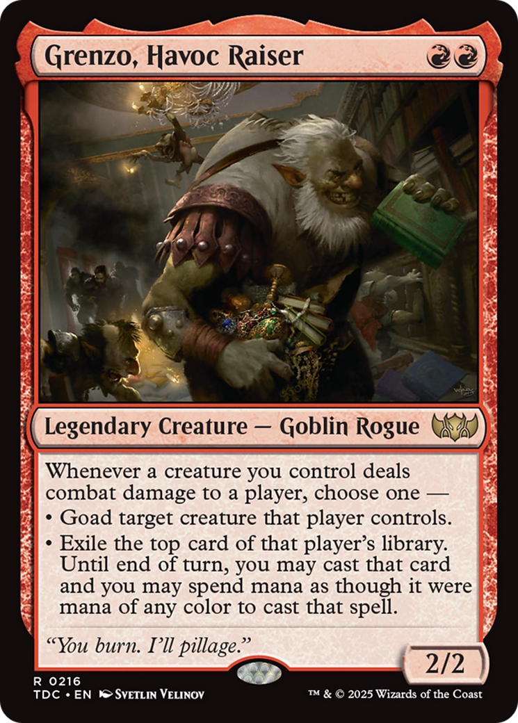 Grenzo, Havoc Raiser [Tarkir: Dragonstorm Commander] | Exor Games Truro
