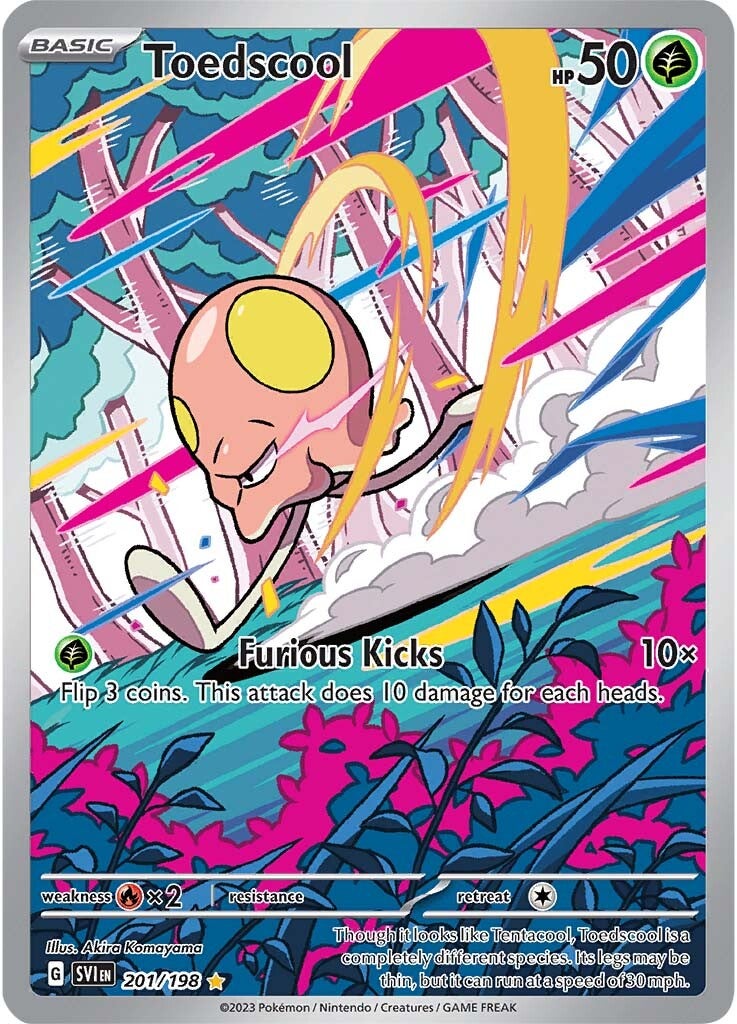 Toedscool (201/198) [Scarlet & Violet: Base Set] | Exor Games Truro