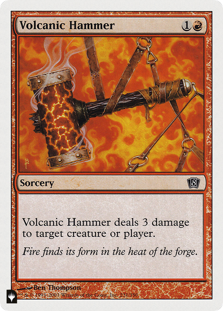 Volcanic Hammer [The List] | Exor Games Truro