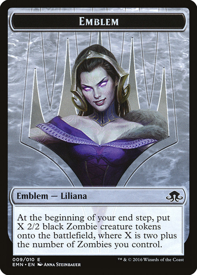 Liliana, the Last Hope Emblem [Eldritch Moon Tokens] | Exor Games Truro